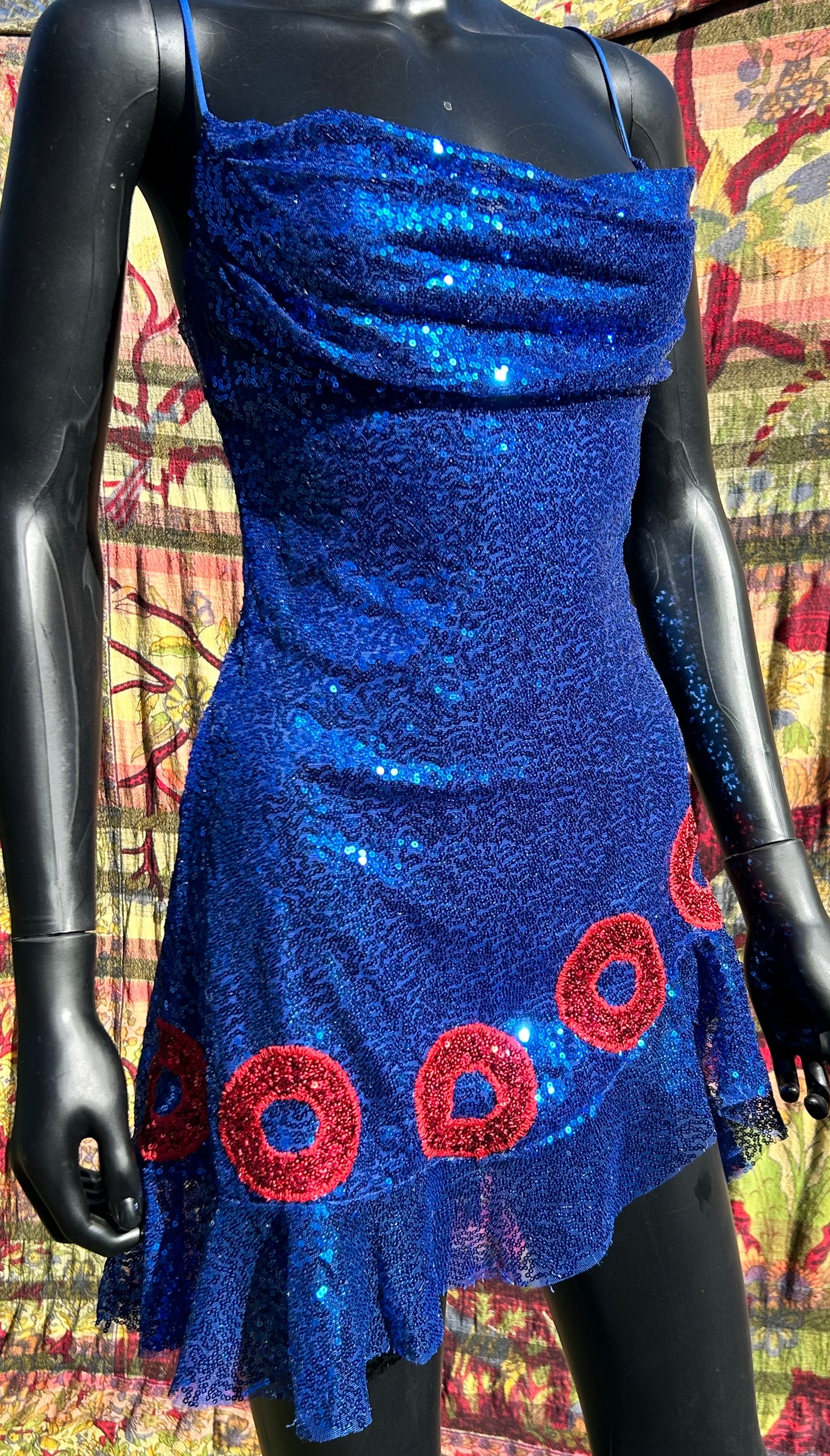 Sequin phishy phun dress size sm/med.