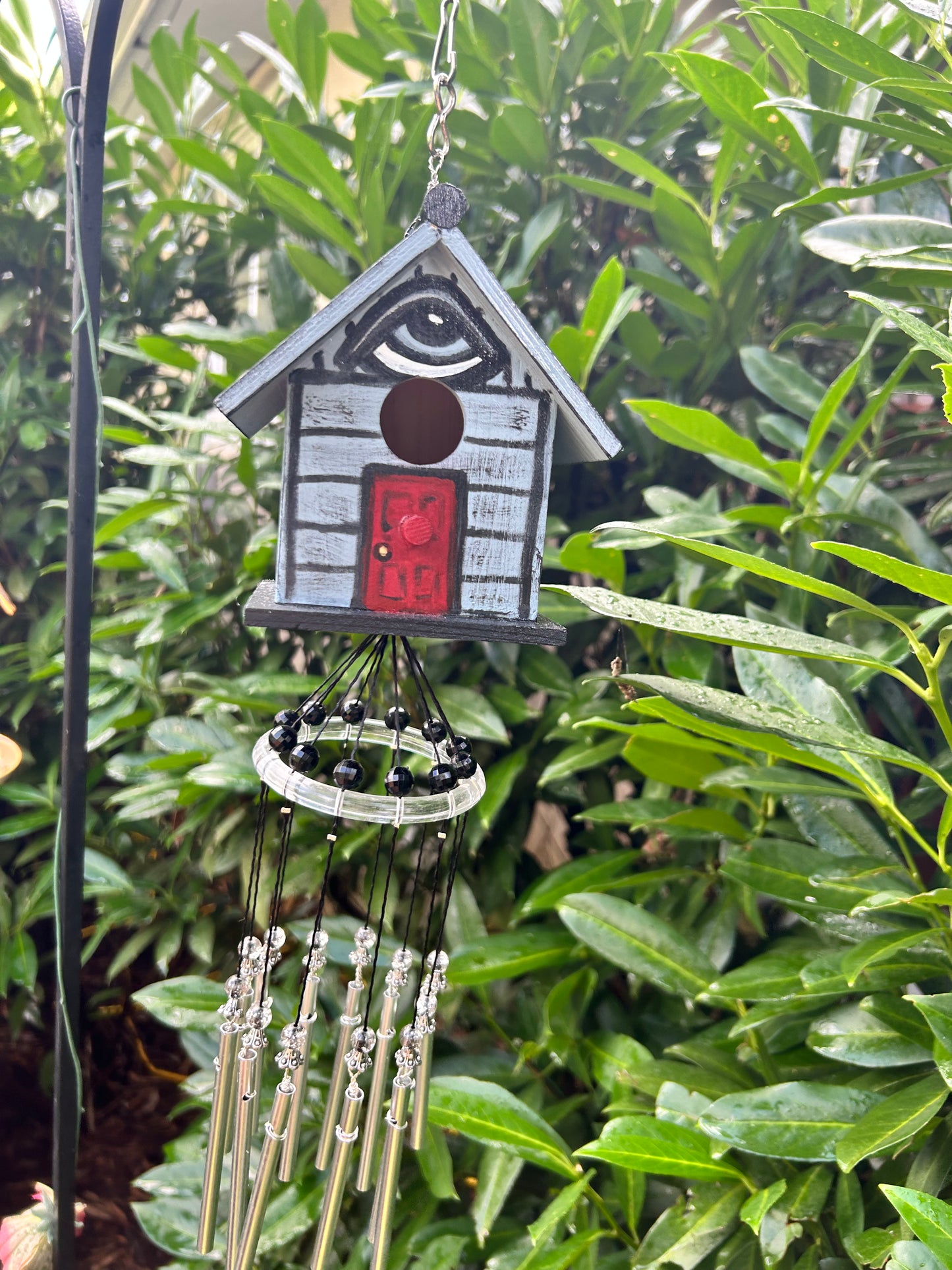 BMFS HOME birdhouse windchime