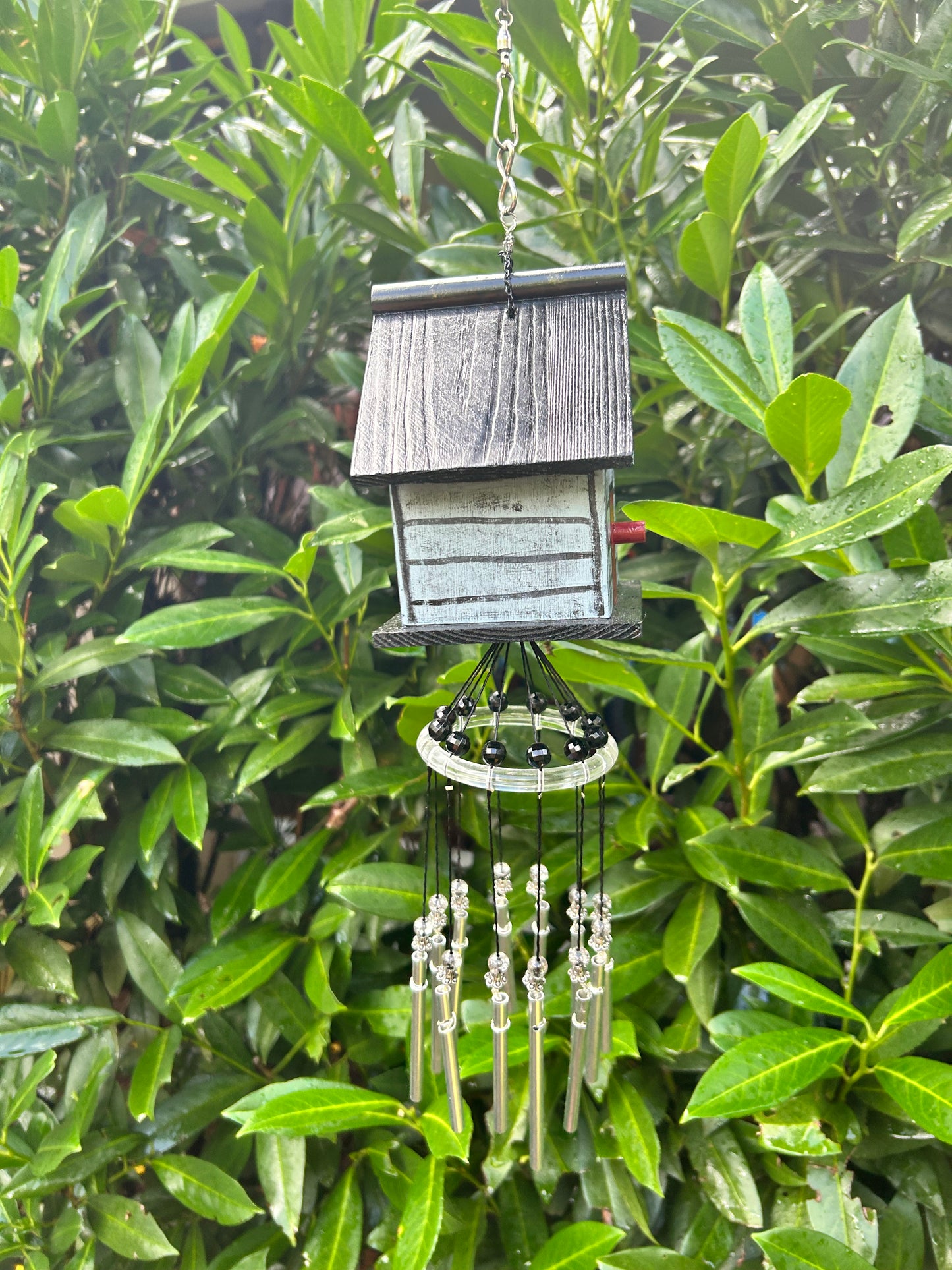 BMFS HOME birdhouse windchime