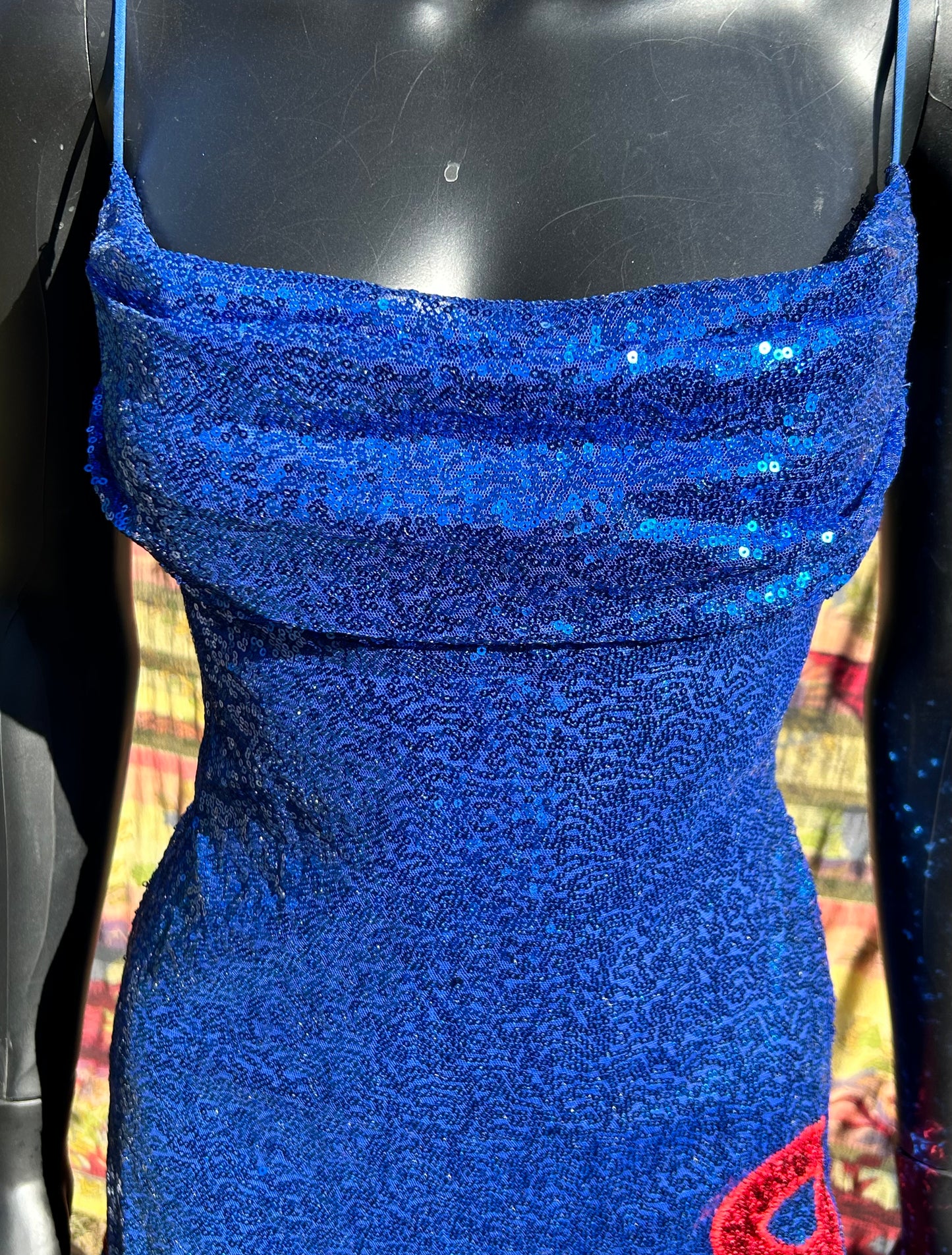 Sequin phishy phun dress size sm/med.