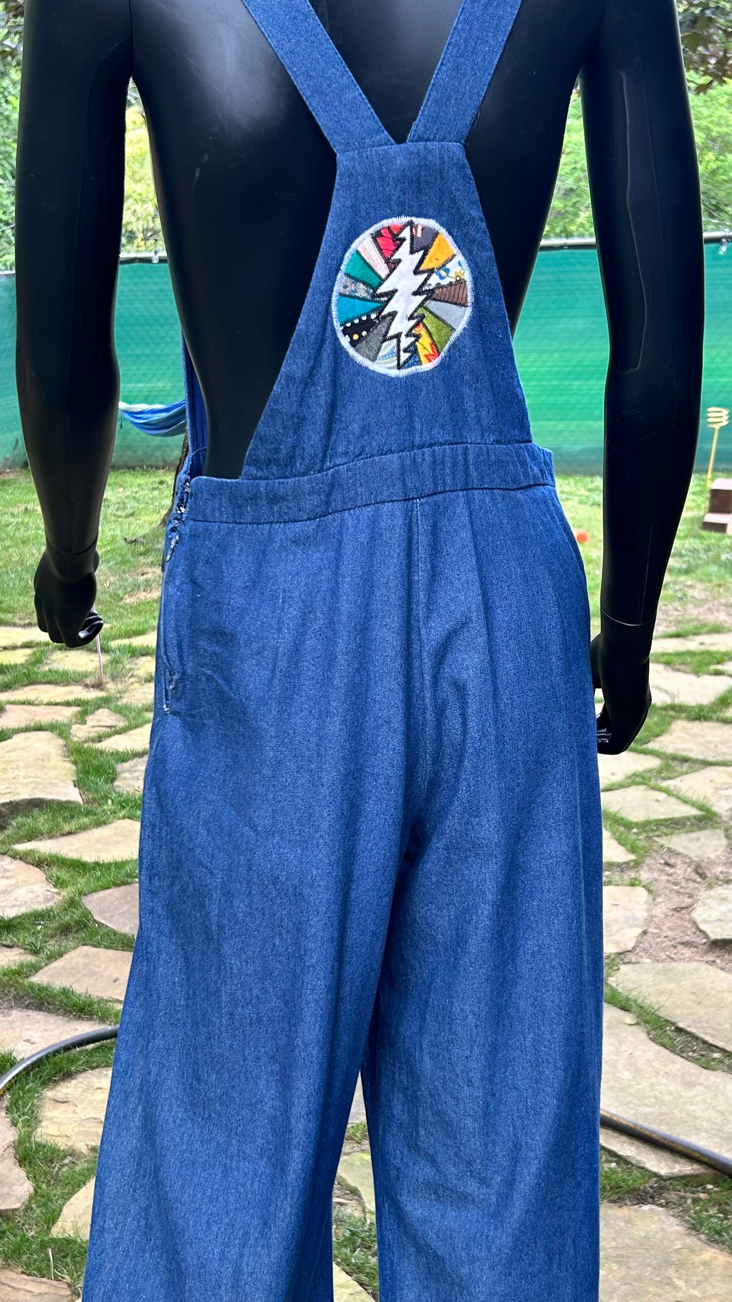 Dead and Dire Blue Jean overalls