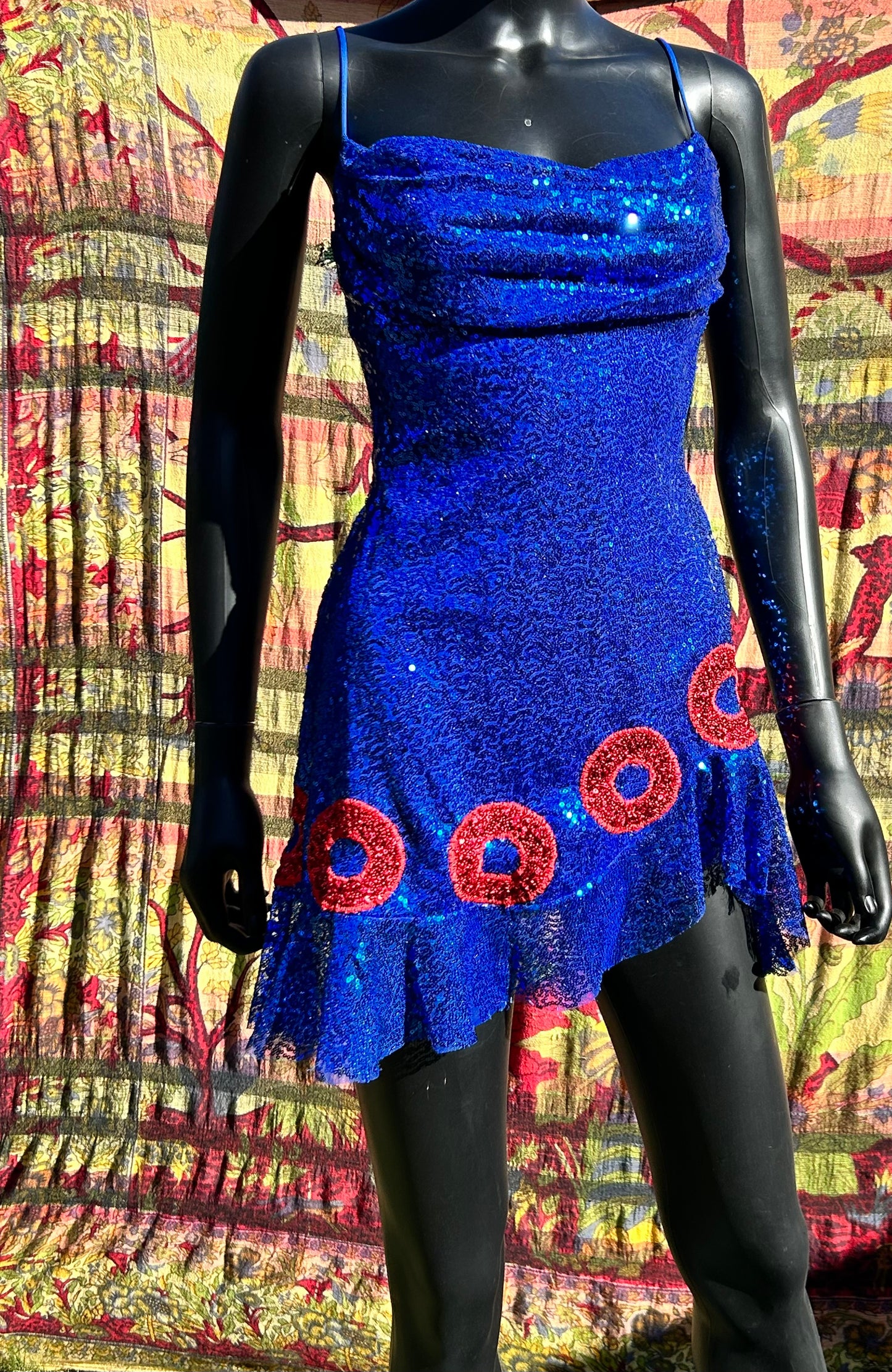 Sequin phishy phun dress size sm/med.