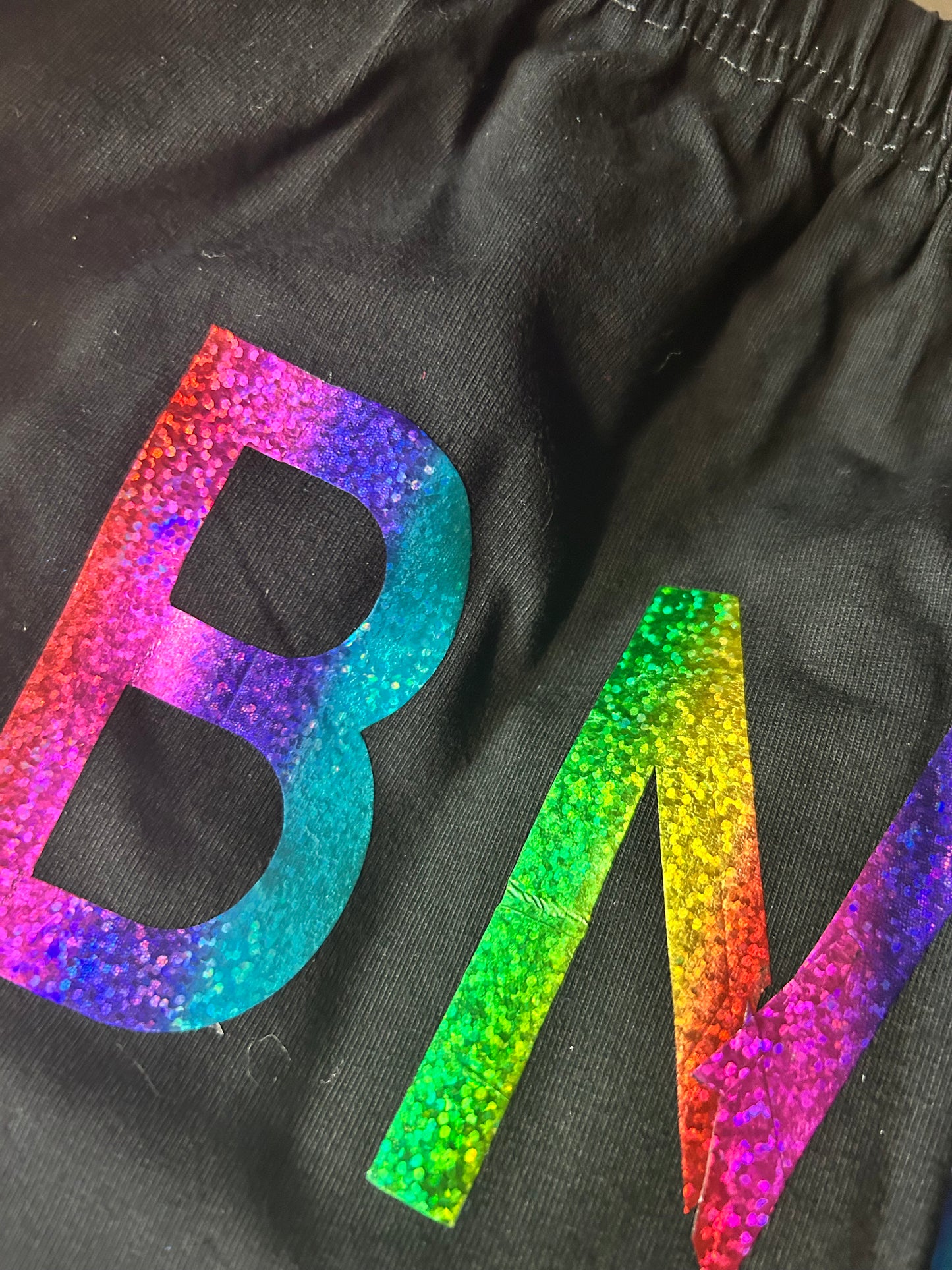 BMFS Rainbow gym shorts