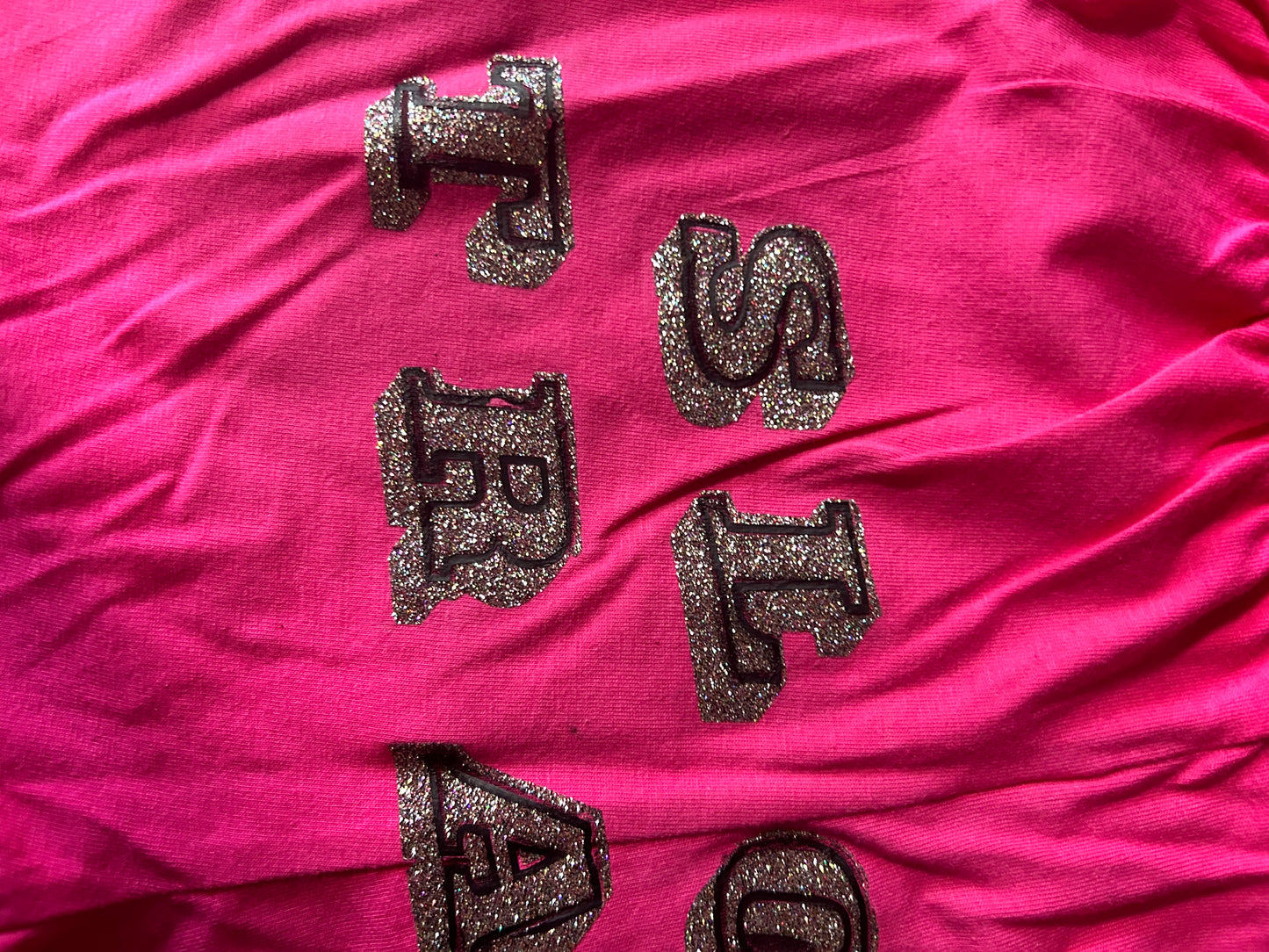 BMFS slow train Pink gym shorts