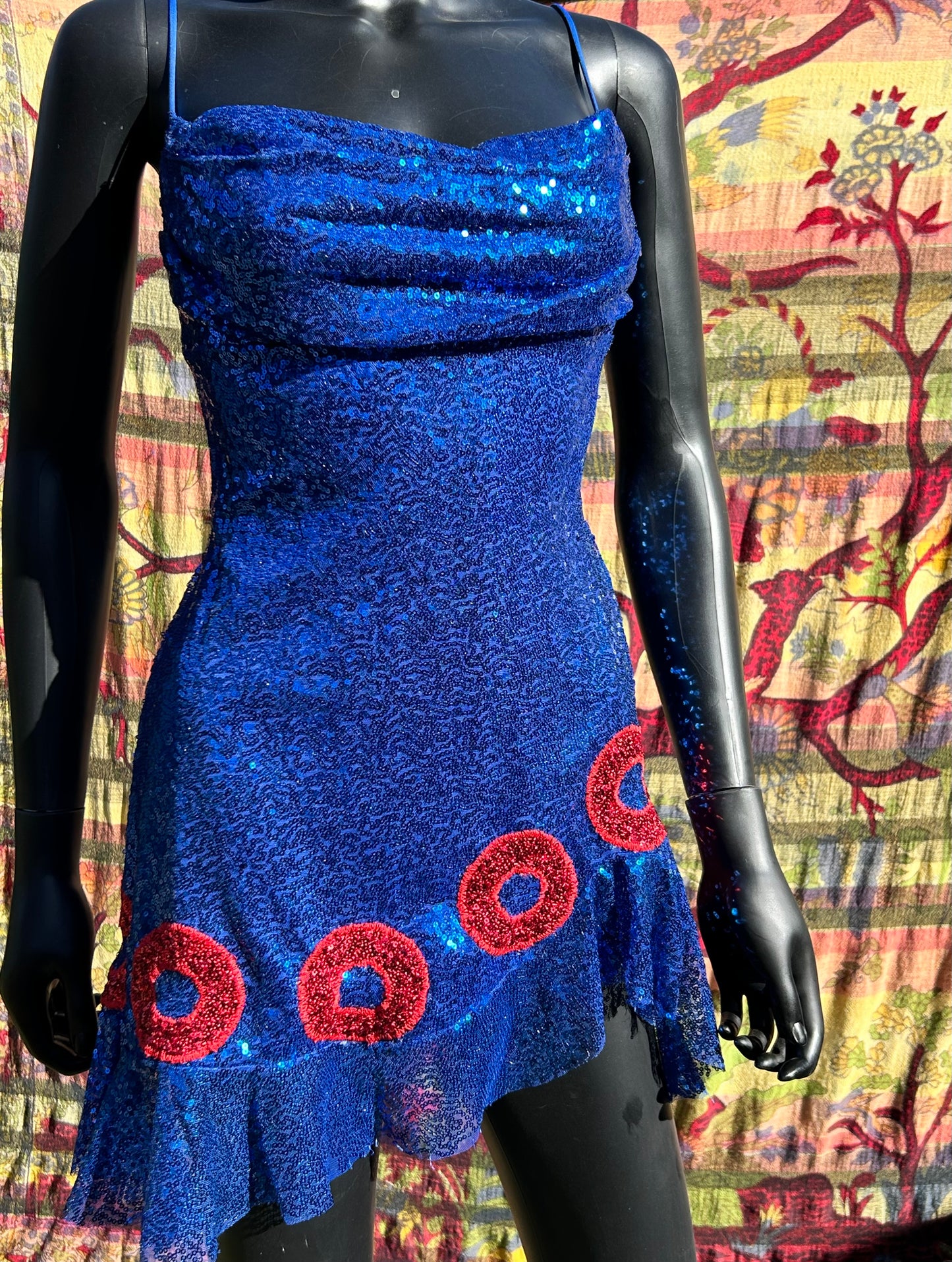 Sequin phishy phun dress size sm/med.