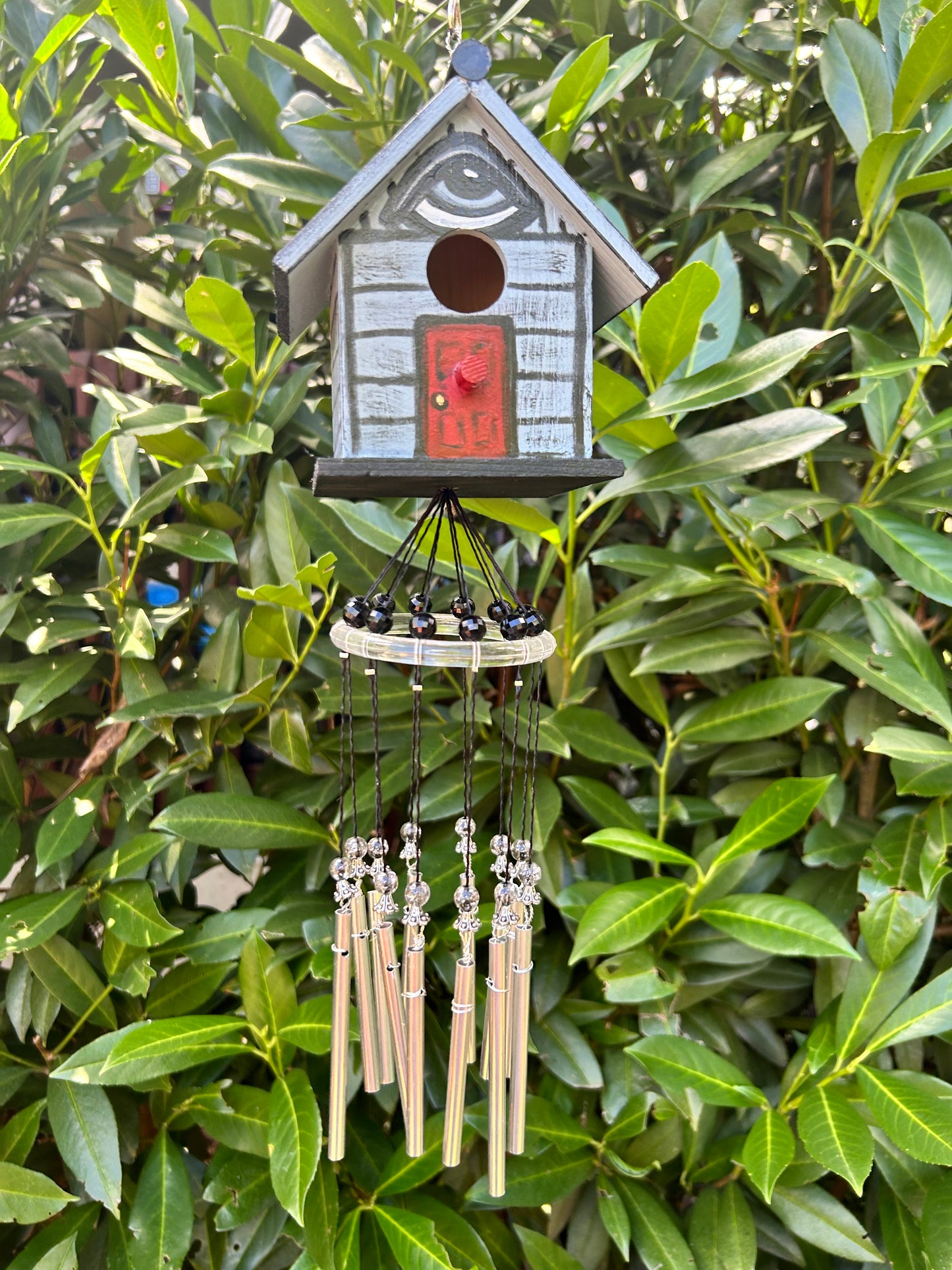 BMFS HOME birdhouse windchime