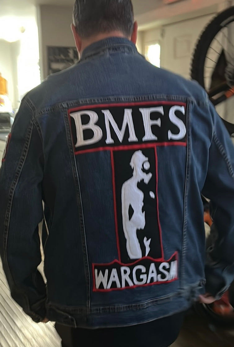 Billy strings/BMFS wargasm denim jacket Men’s XL